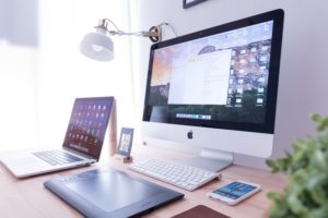 technology - desktop, phone, laptop